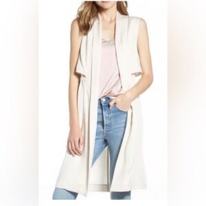 cupcakes and cashmere Stacy Cinched Waist Vest